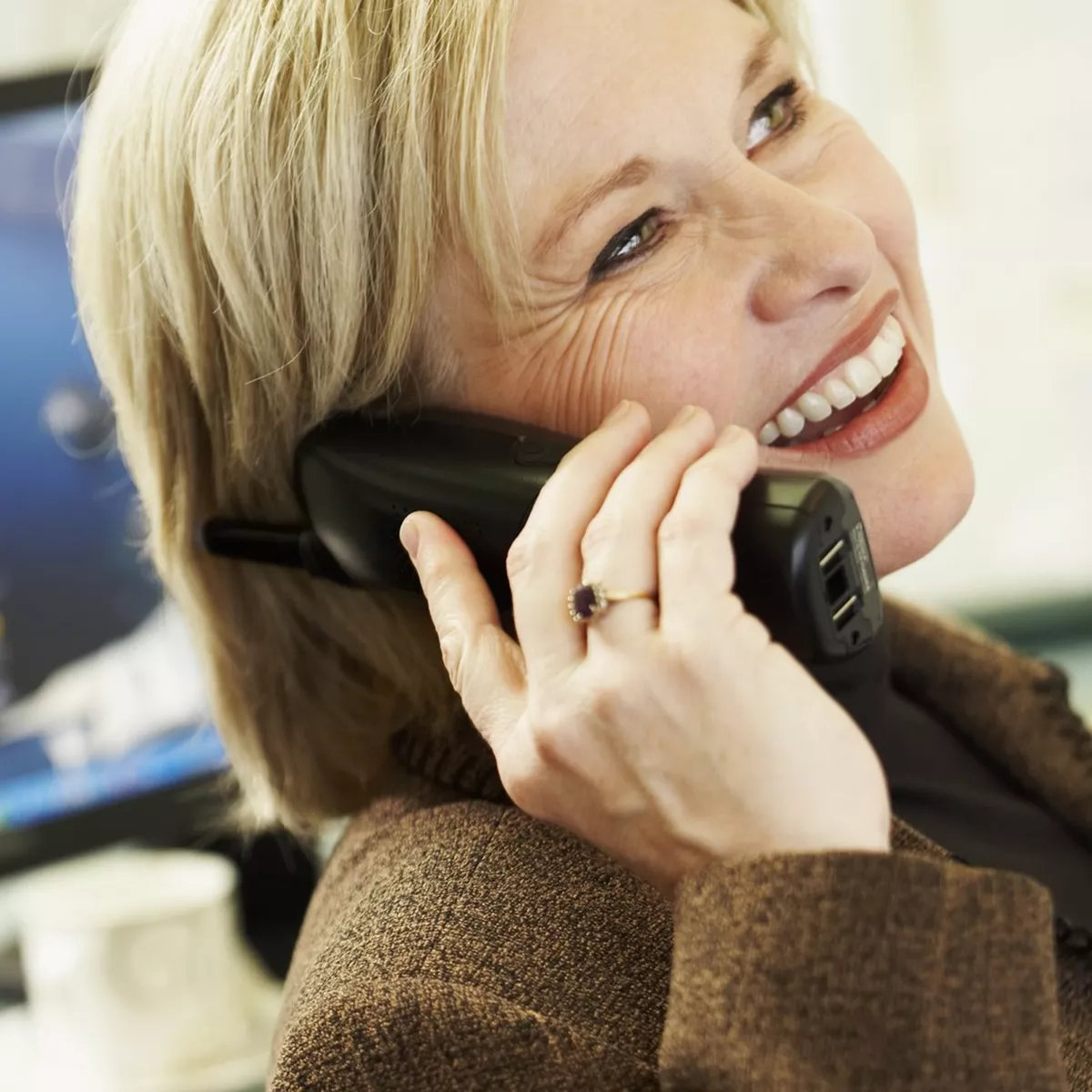 Woman On Phone