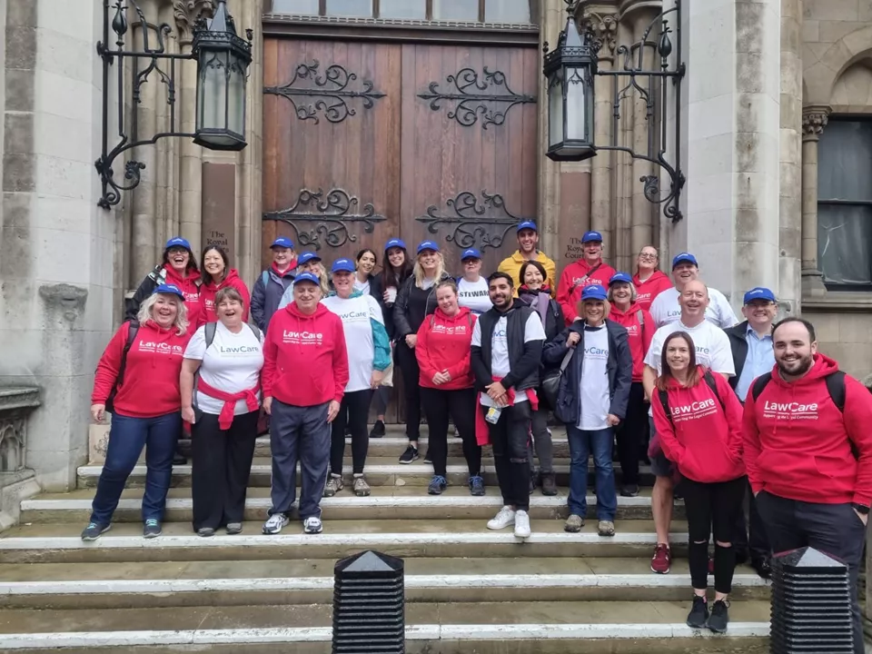 London Legal Walk Team Shot